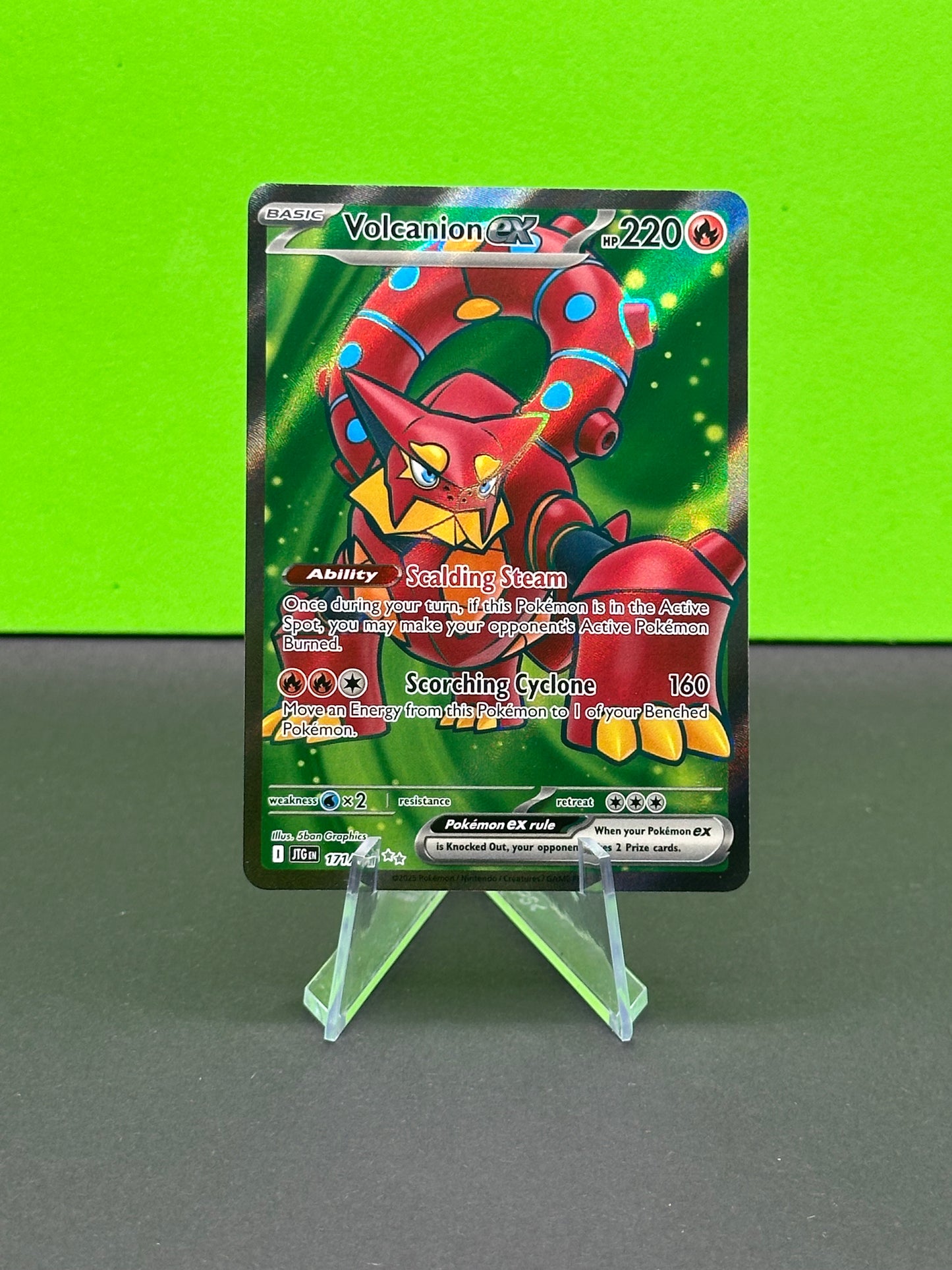 Pokémon S&V Journey Together: Volcanion 171/159