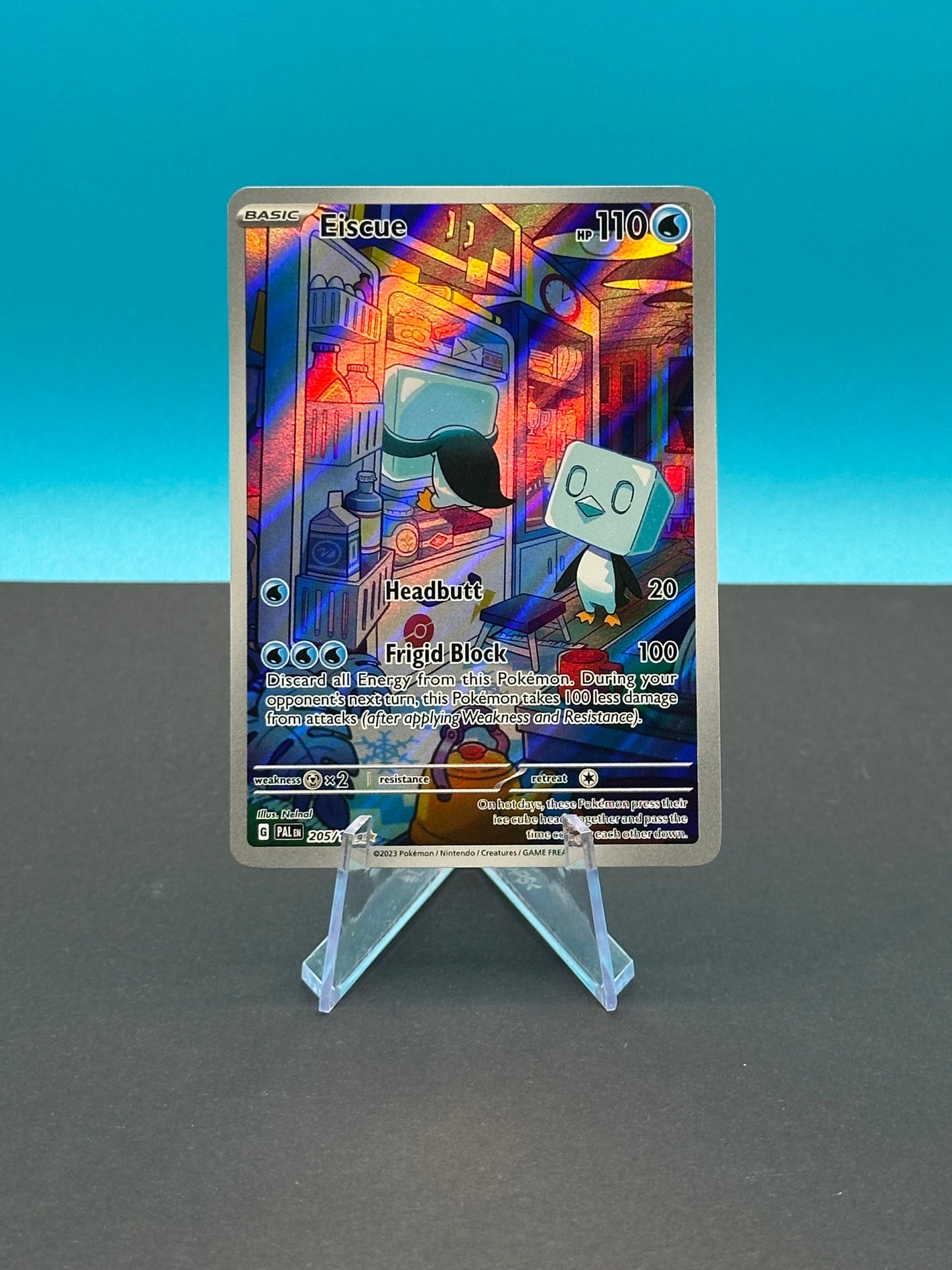 Pokémon S&V Paldea Evolved: Eiscue 205/193