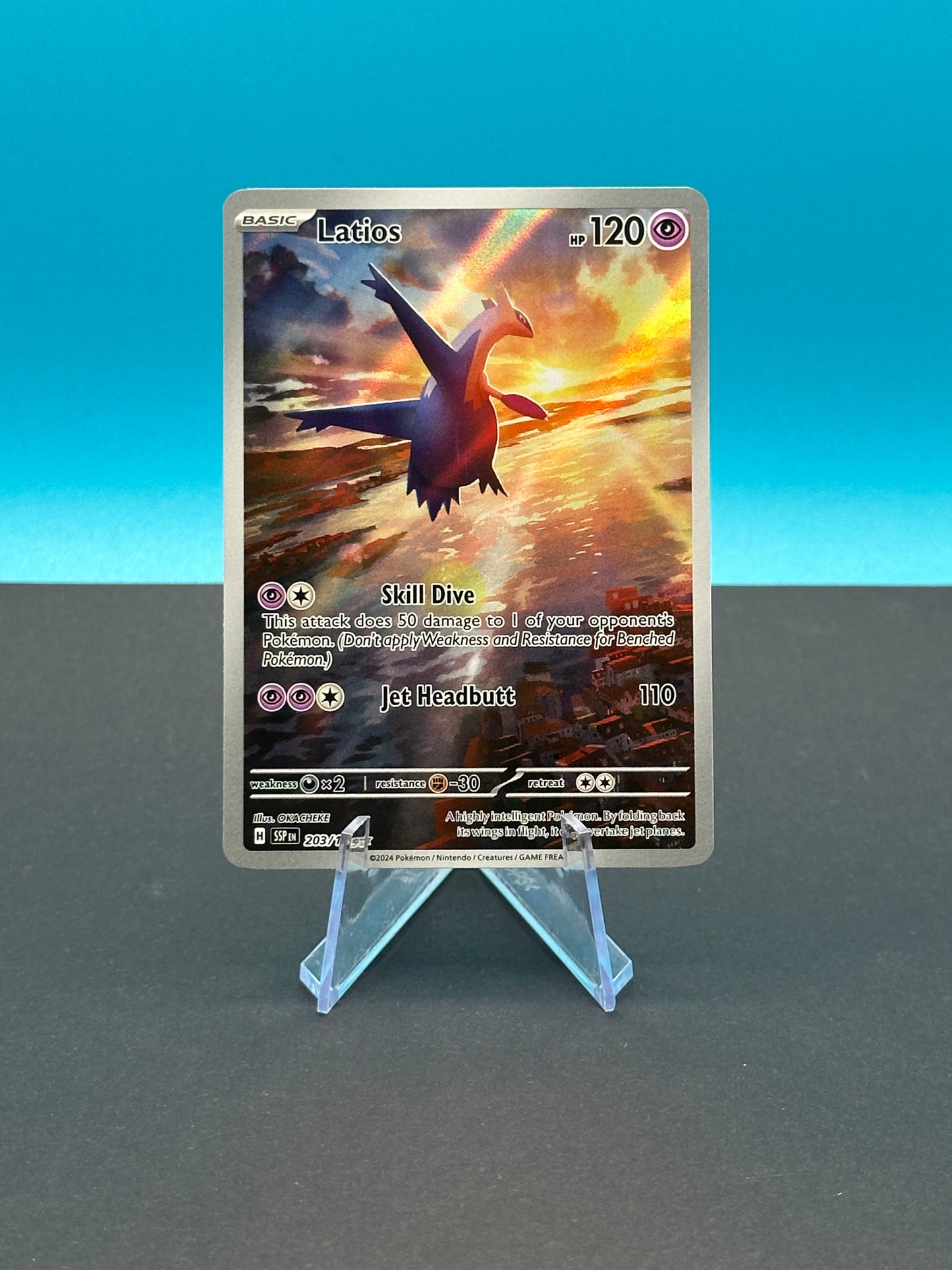 Pokémon S&V Surging Sparks: Latios 203/191