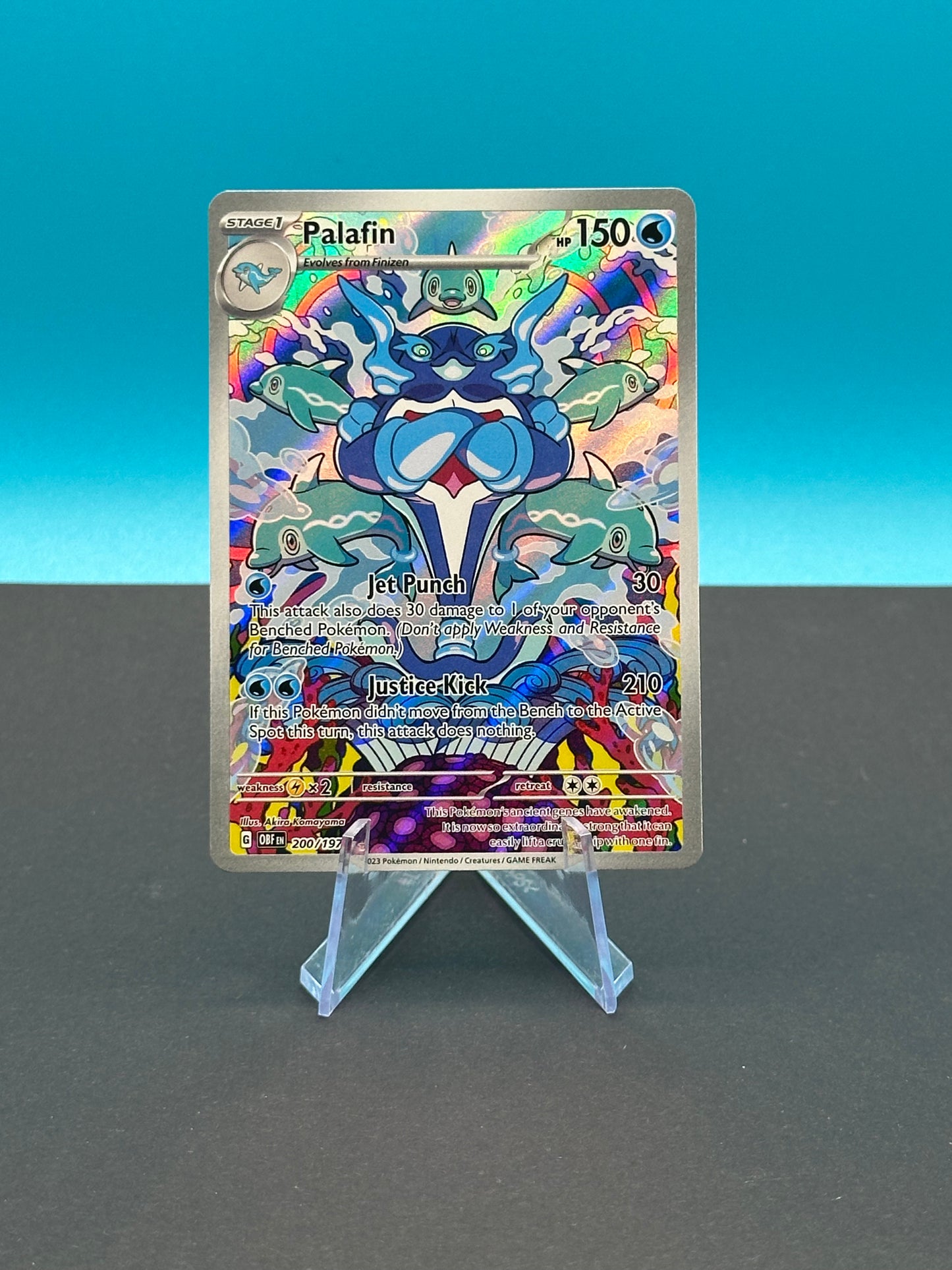 Pokémon S&V Obsidian Flames: Palafin 200/197