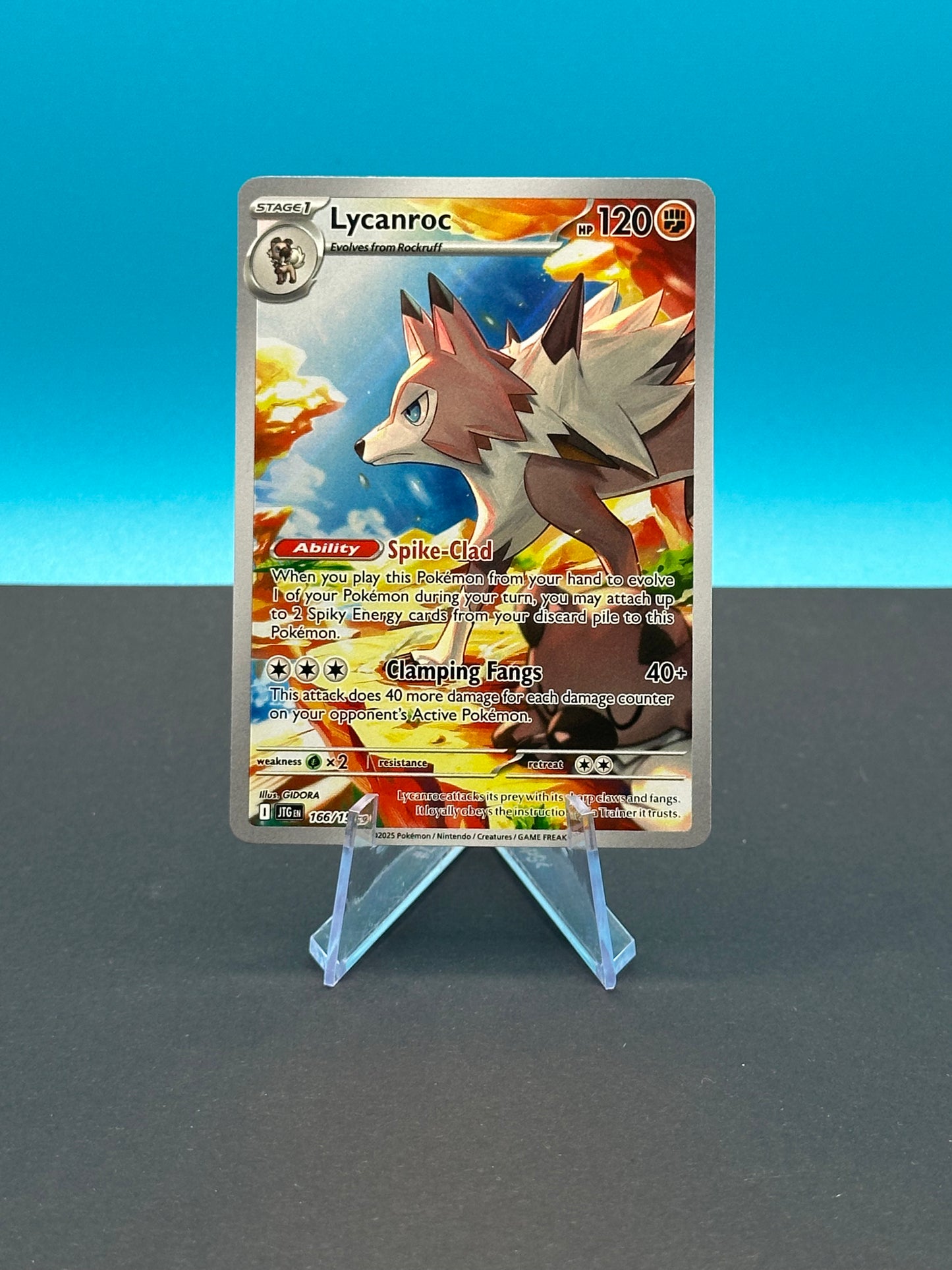 Pokémon S&V Journey Together: Lycanroc 166/159