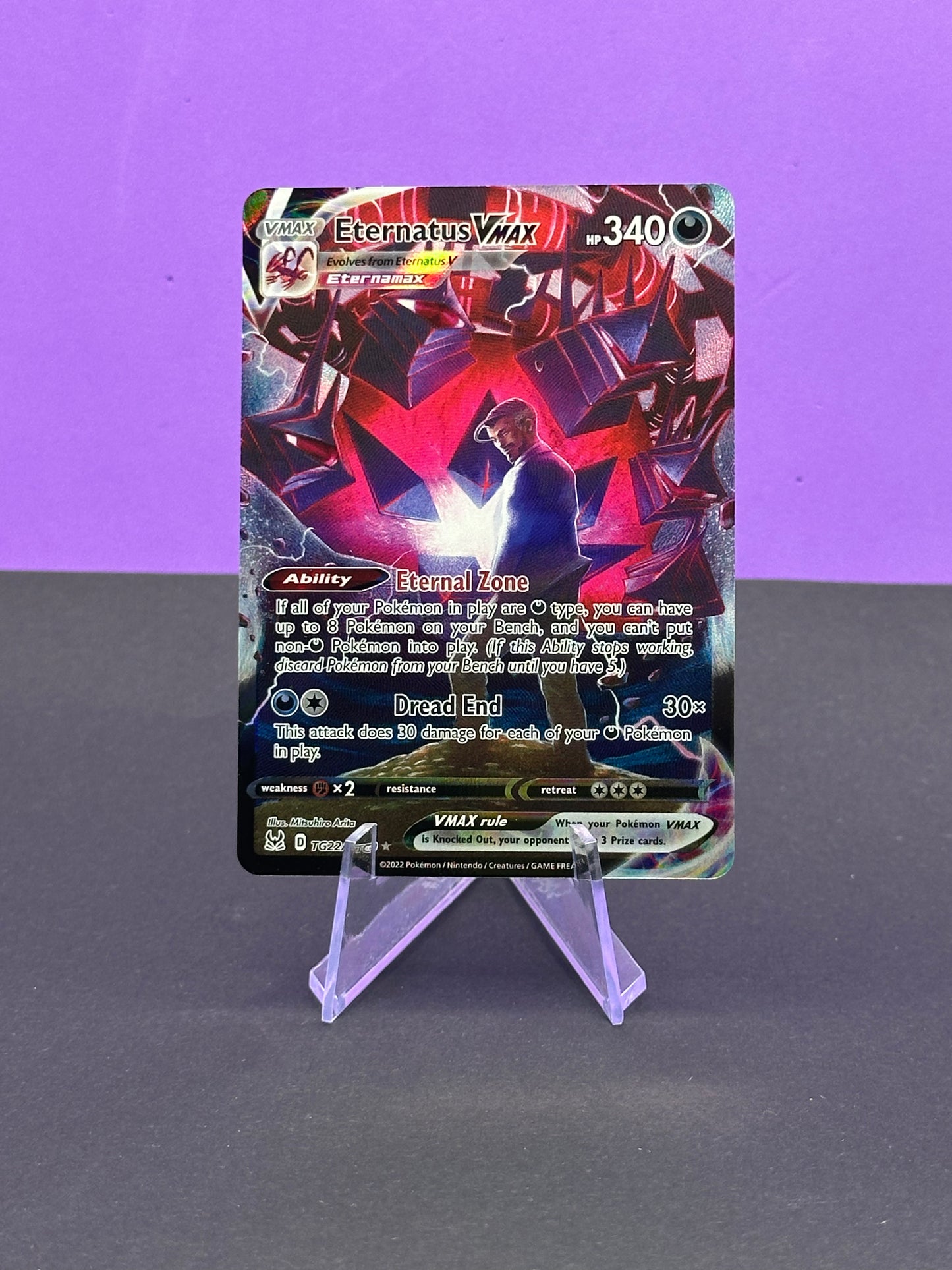 Pokémon S&S Lost Origin: Eternatus Vmax TG22/TG30