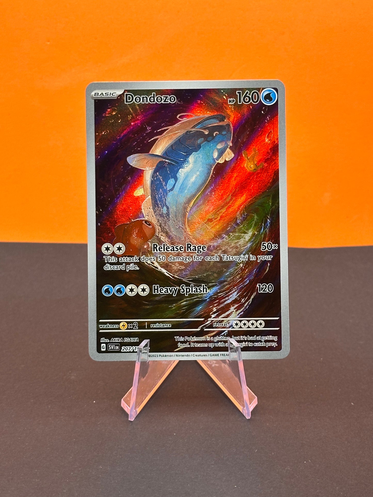 Pokémon S&V Scarlet & Violet Base: Dondozo 207/198