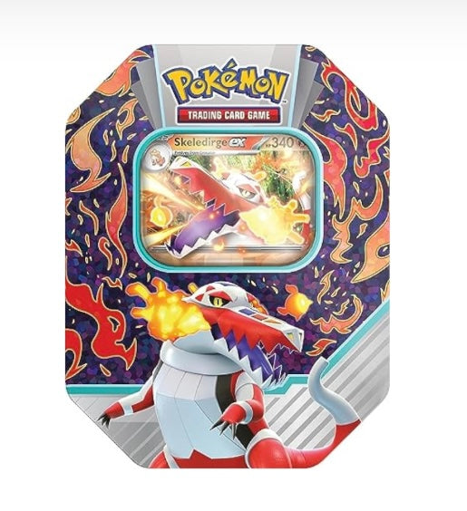 Pokémon TCG Paldea Partner Skeledirge ex Tins