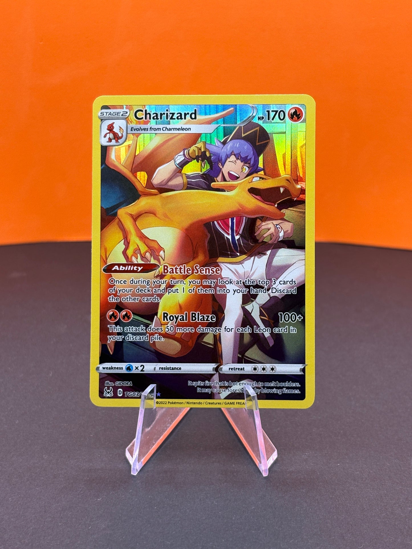 Pokémon TCG S&S Lost Origin: Charizard TG03/TG30