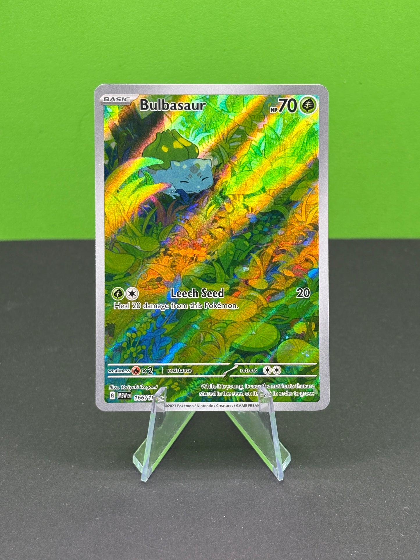 Pokémon TCG S&V 151: Bulbasaur 166/165