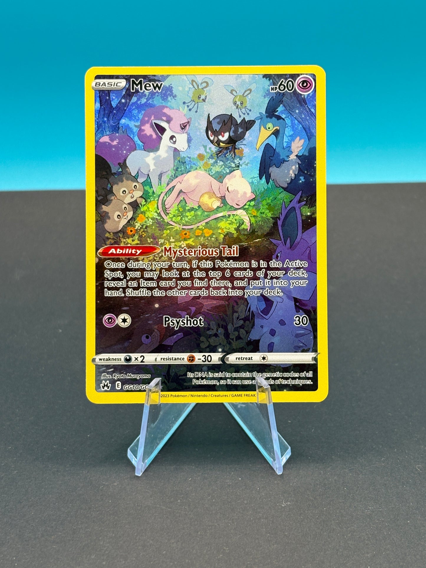 Pokémon TCG S&S Crown Zenith: Mew GG10/GG70