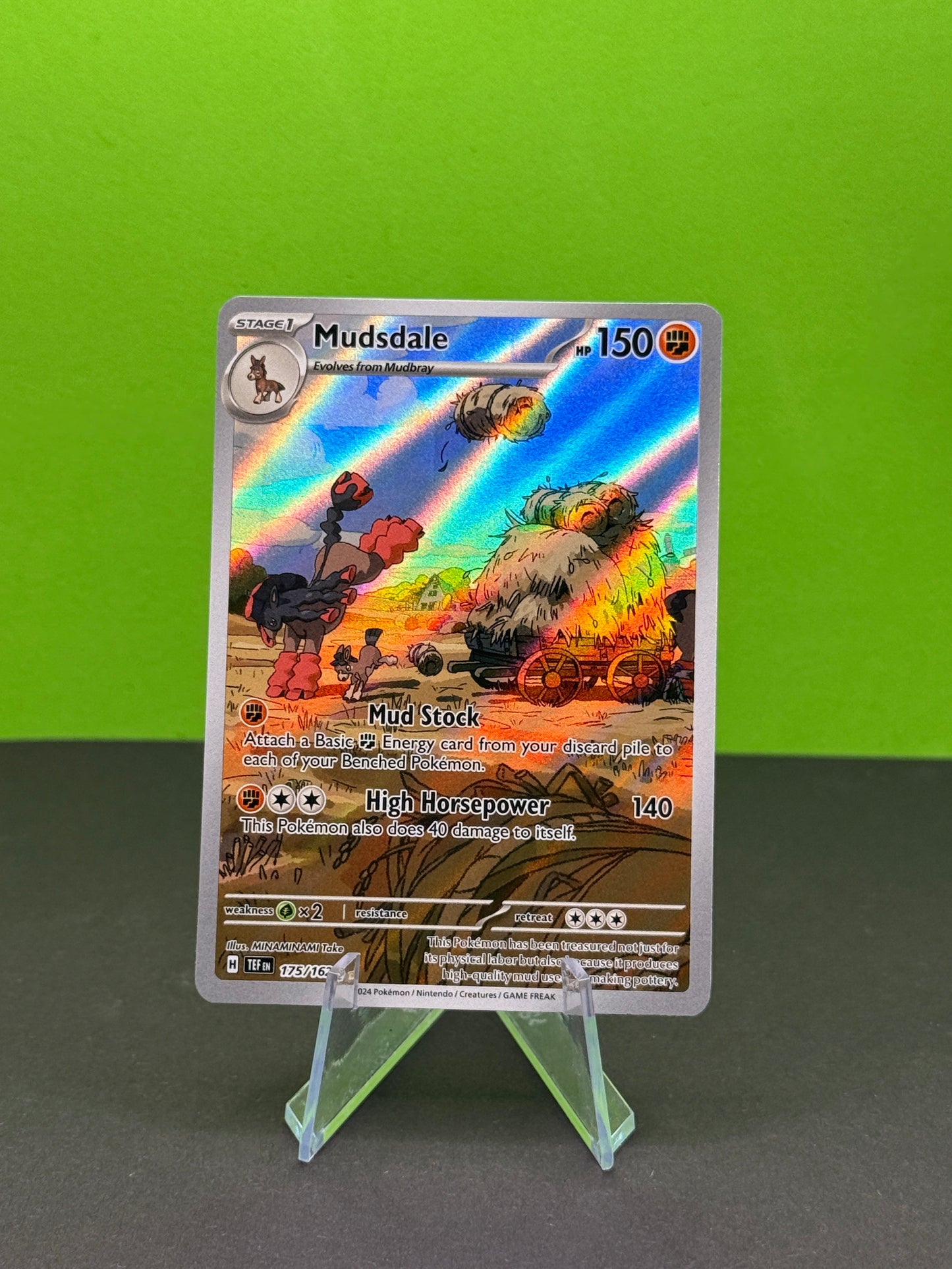 Pokémon TCG: Scarlet & Violet Temporal Forces Mudsdale 175/162