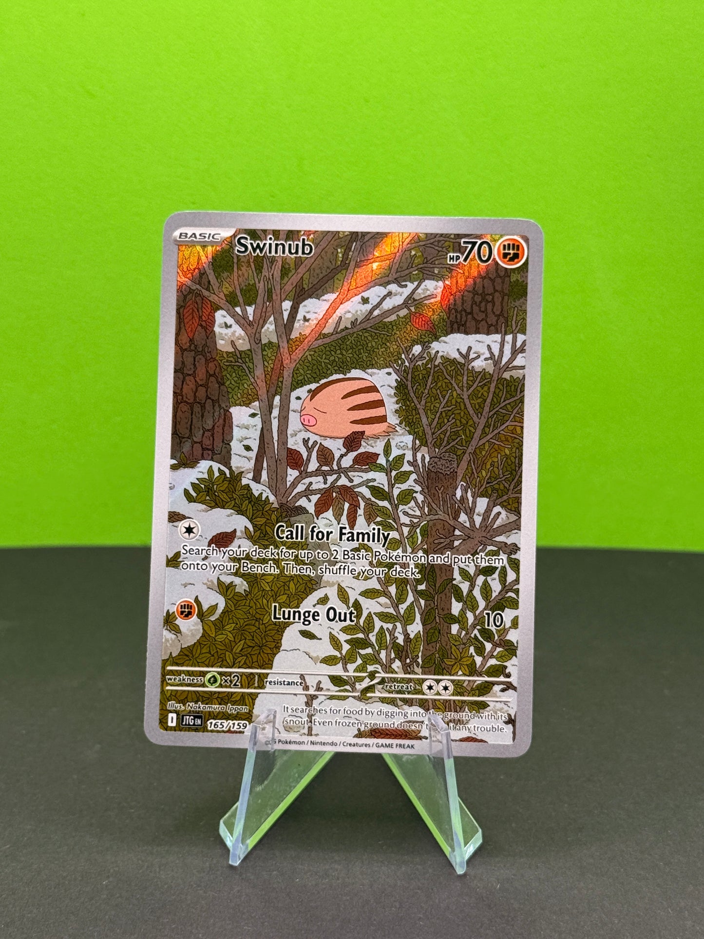 Pokémon TCG: Scarlet & Violet Journey Together Swinub