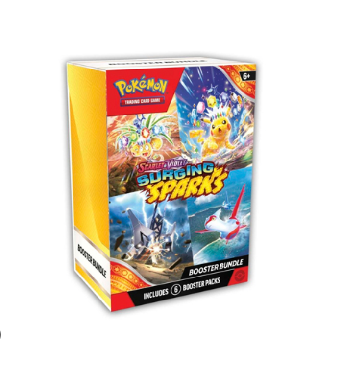 Pokémon TCG S&V Surging Sparks: Booster Bundle Box