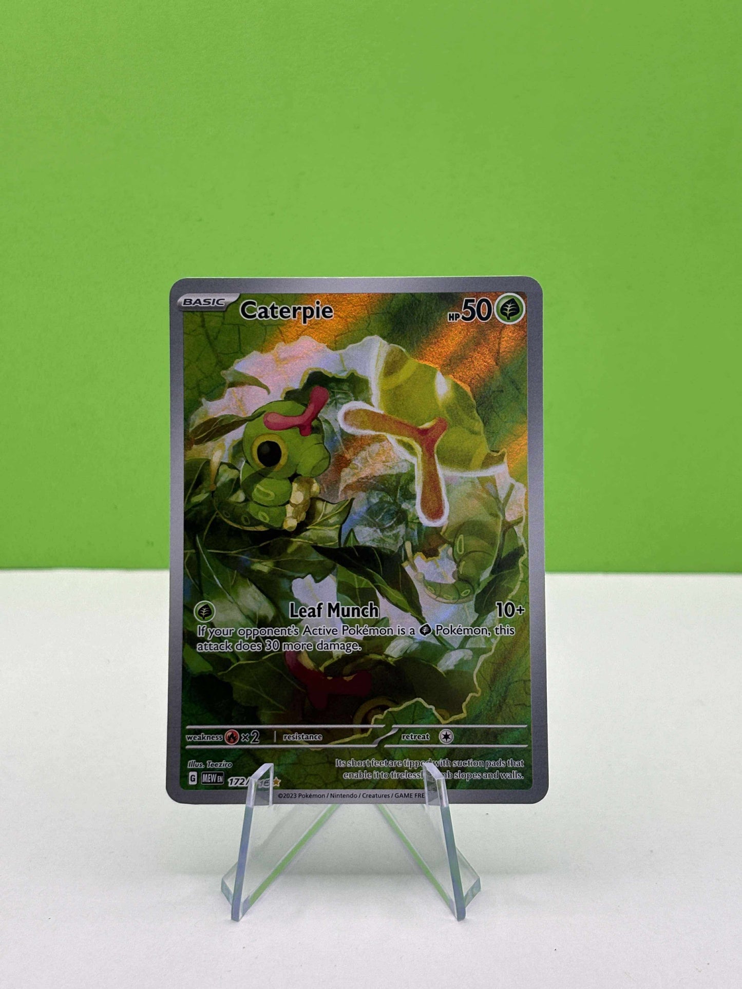 Pokémon TCG S&V 151: Caterpie 172/165 (Illustration Rare)