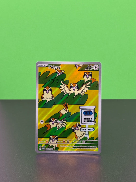 Pokémon TCG S&V Obsidian Flames: Pidgey 207/197 (Illustration Rare)