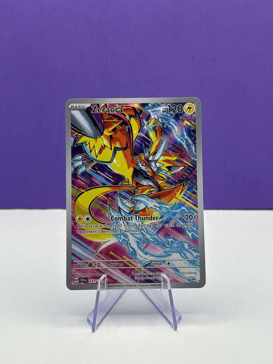 Pokémon TCG S&V Stellar Crown: Zeraora 151/142 (Illustration Rare)