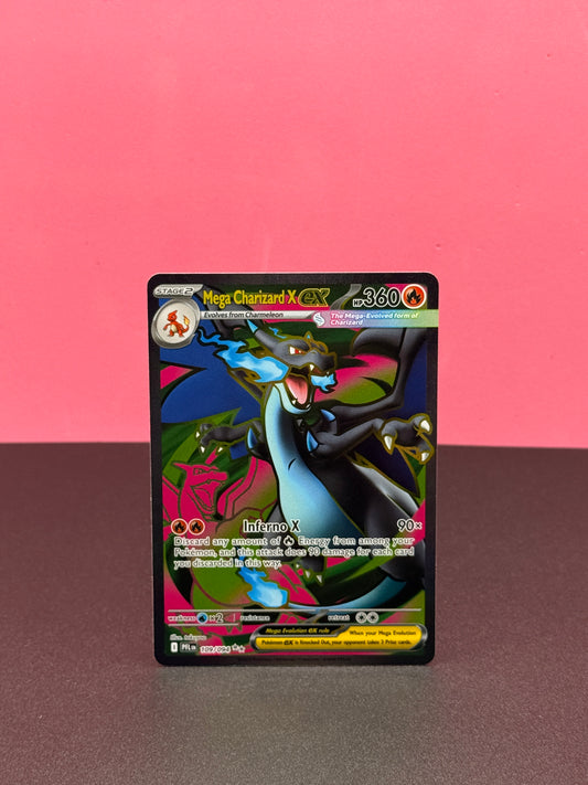 Pokémon TCG Mega Evolutions: Mega Charizard X ex 109/94 (Ultra Rare)