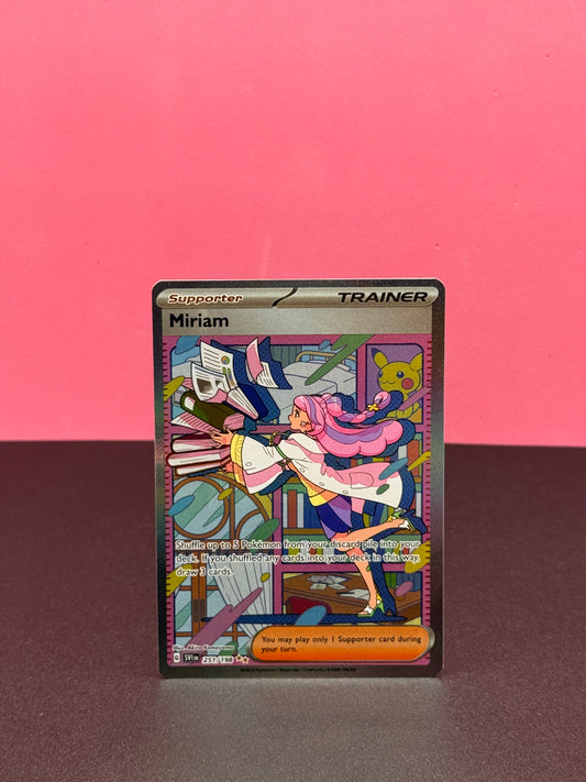 Pokémon TCG Scarlet & Violet Base: Miriam 251/198 (Special Illustration Rare)