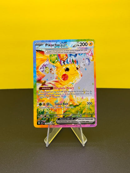 Pokémon TCG S&V Surging Sparks: Pikachu ex 222/191 (Special Illustration Rare)
