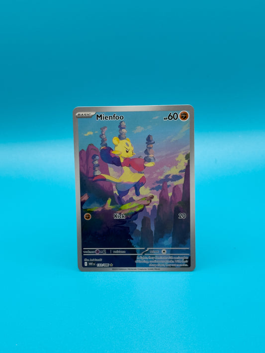 Pokémon TCG S&V White Flare: Mienfoo 133/086 (Illustration Rare)