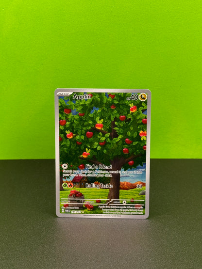 Pokémon TCG S&V Twilight Masquerade: Applin 185/167 (Illustration Rare)