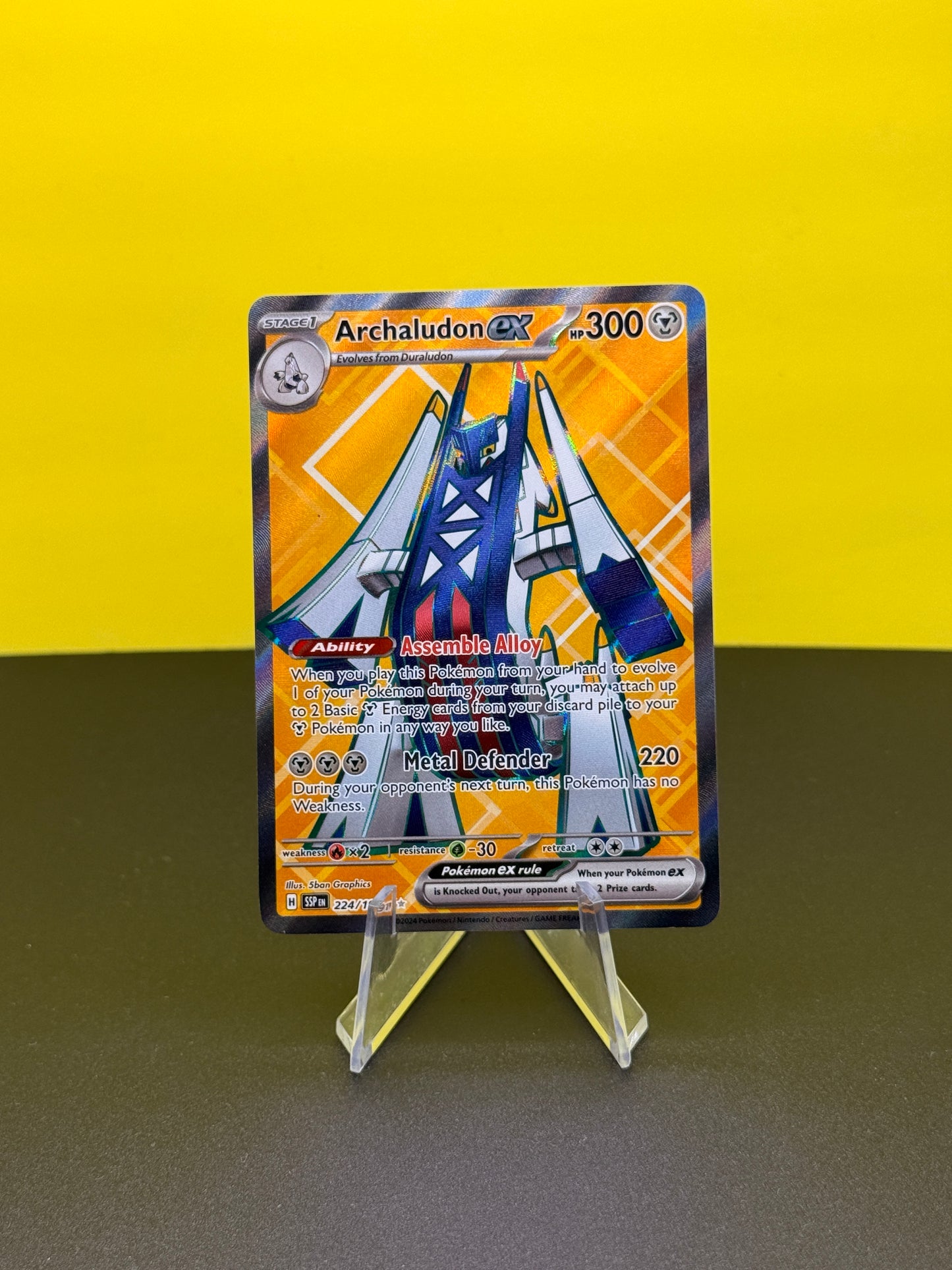 Pokémon TCG S&V Surging Sparks: Archaludon 224/191 (Full Art)