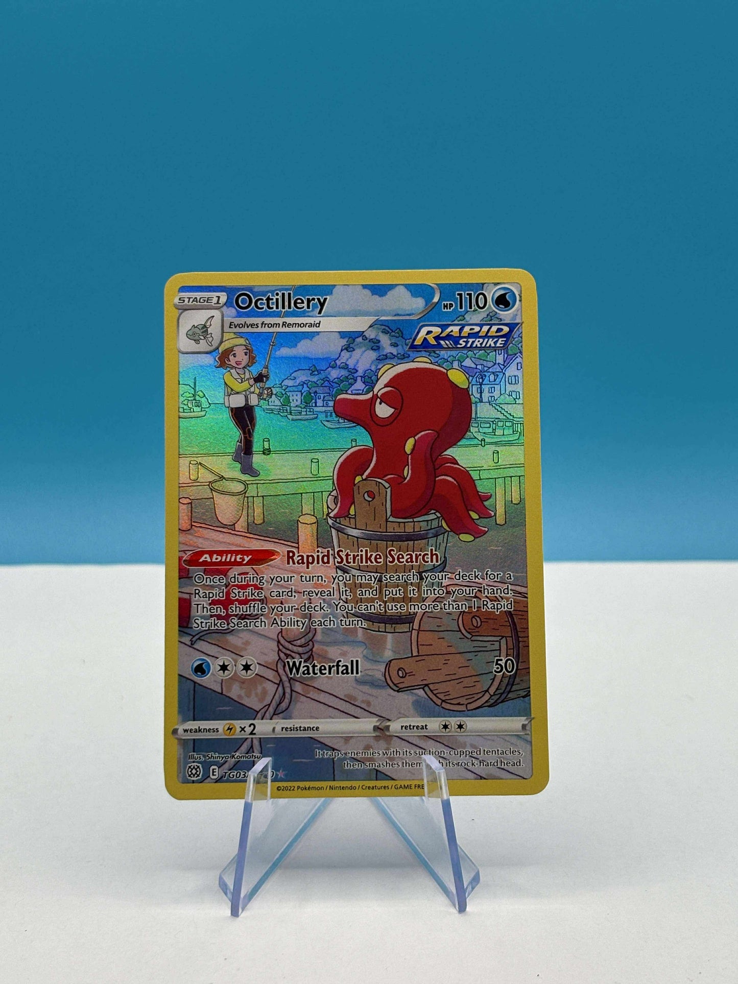 Pokémon TCG S&S Brilliant Stars: Octillery TG03/TG30 (Trainer Gallery)