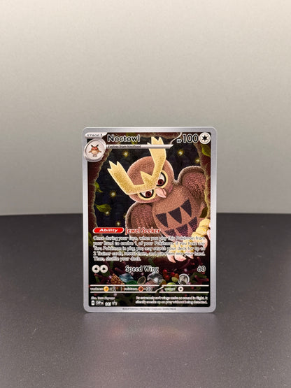 Pokémon TCG S&V Promo: Noctowl 141 (Illustration Rare)