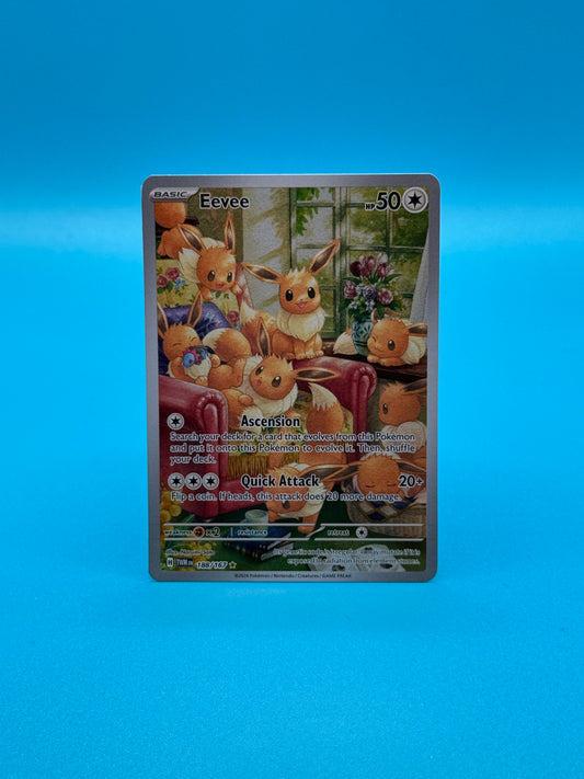 Pokémon TCG S&V Twilight Masquerade: Eevee 188/167 (Illustration Rare)