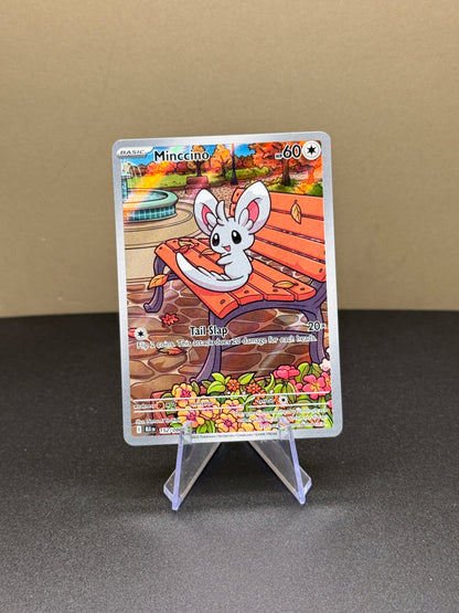 Pokémon TCG S&V Black Bolt: Minccino 152/086 (Illustration Rare)