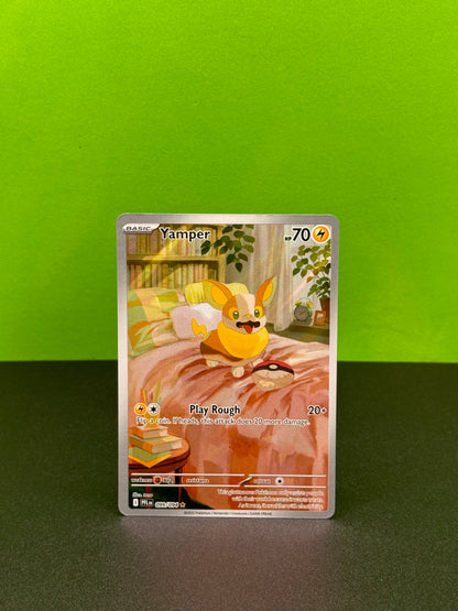 Pokémon TCG ME Phantasmal Flames: Yamper 099/094 (Illustration Rare)