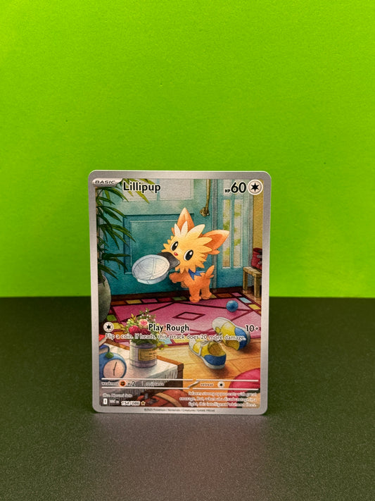 Pokémon TCG S&V White Flare: Lillipup 154/086 (Illustration Rare)