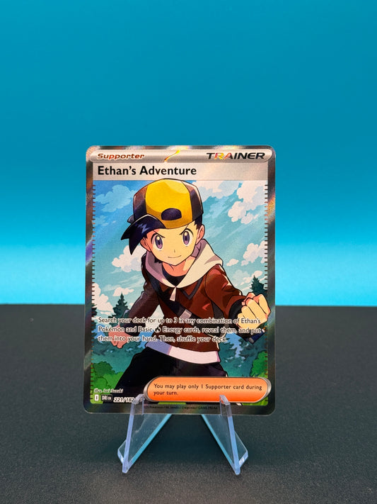 Pokémon TCG S&V Destined Rivals: Ethan's Adventure 221/182 (Full Art)