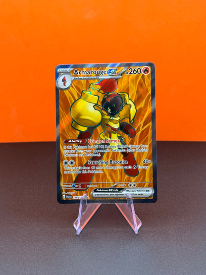 Pokémon TCG S&V Paradox Rift: Armarouge ex #218/182 (Full Art)
