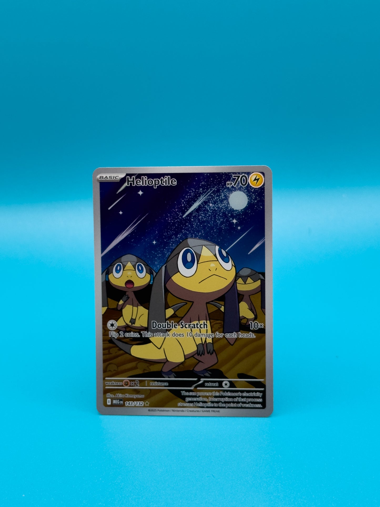 Pokémon TCG Mega Evolutions: Helioptile 143/132 (Illustration Rare)