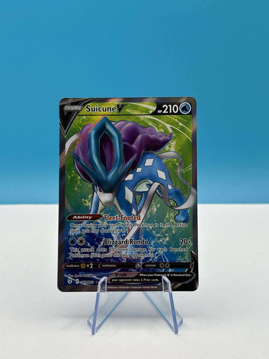 Pokémon TCG S&S Evolving Skies: Suicune V 173/203 (Full Art)