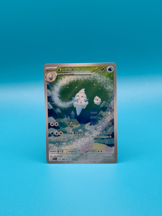 Pokémon TCG S&V White Flare: Vanillish 112/086 (Illustration Rare)