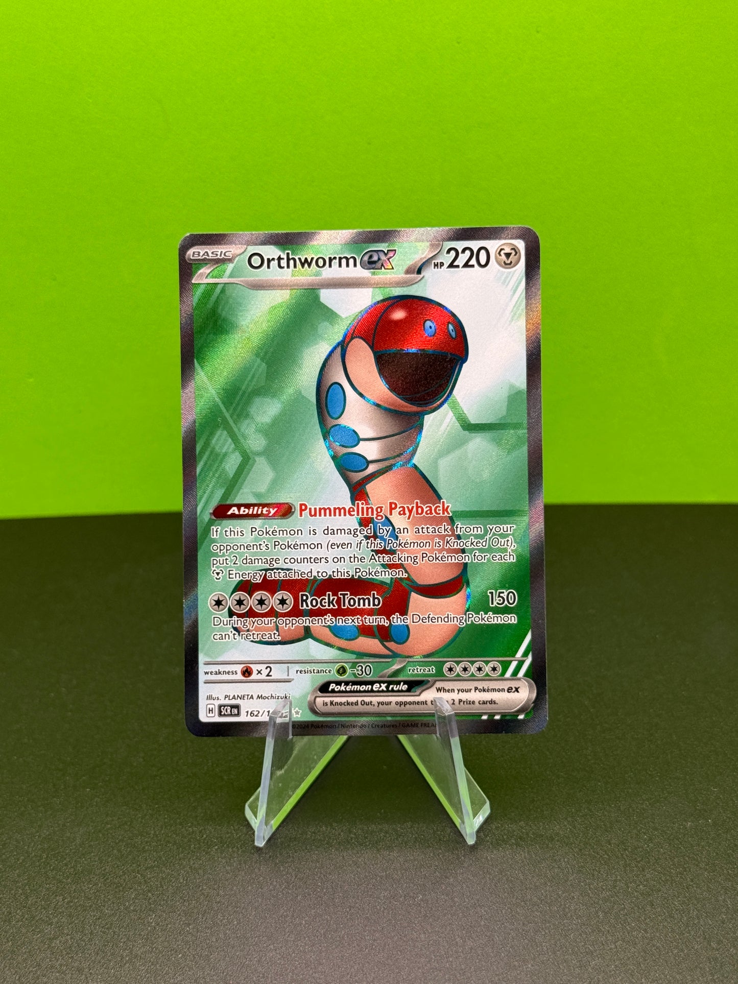 Pokémon TCG S&V Stellar Crown: Orthworm 162/142 (Full Art)