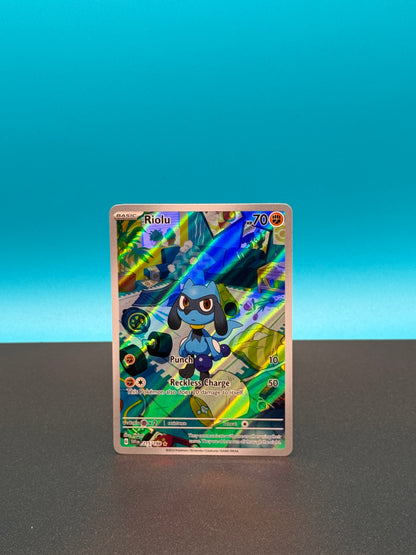 Pokémon TCG Scarlet & Violet Base: Riolu 215/198 (Illustration Rare)