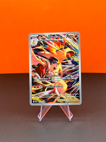 Pokémon TCG S&V Destined Rivals: Ethan's Typhlosion 190/182 (Illustration Rare)