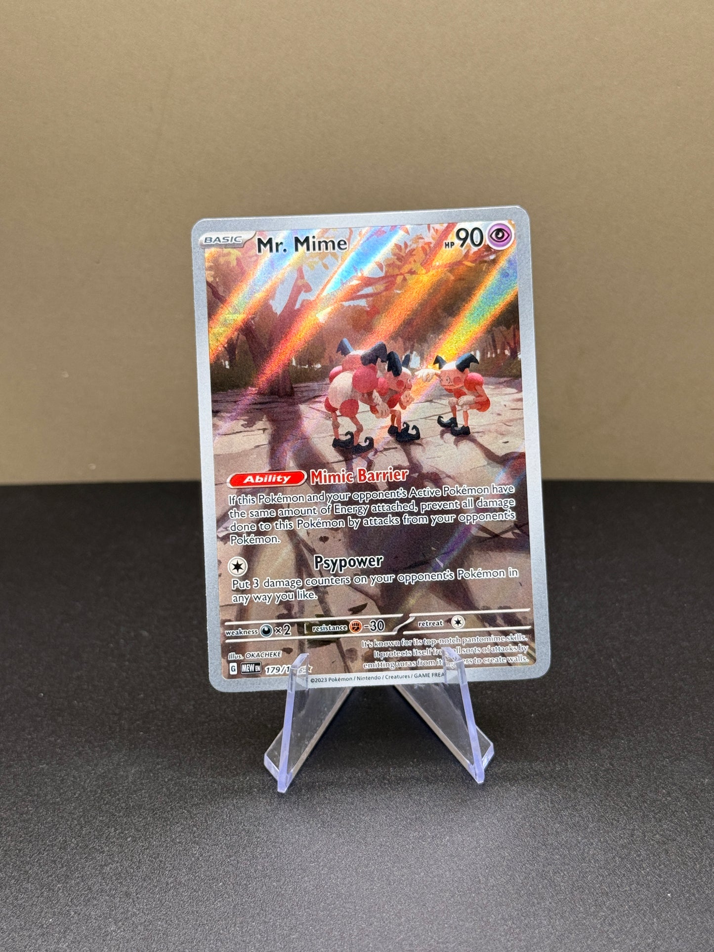 Pokémon TCG S&V 151: Mr.Mime 179/165 (Illustration Rare)