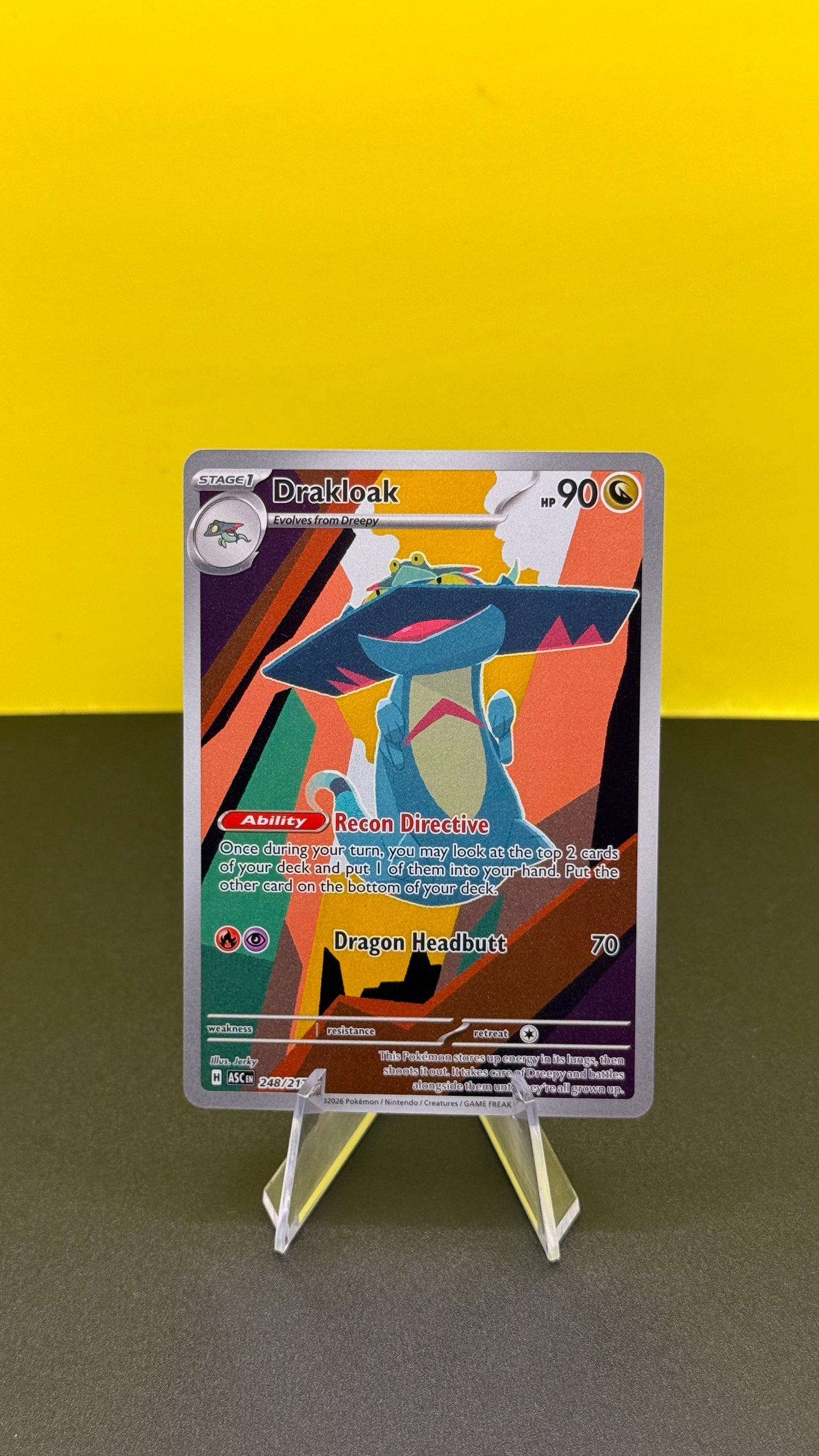 Pokémon TCG Mega Evolution Ascended Heroes: Drakloak 248/217 (Illustration Rare)