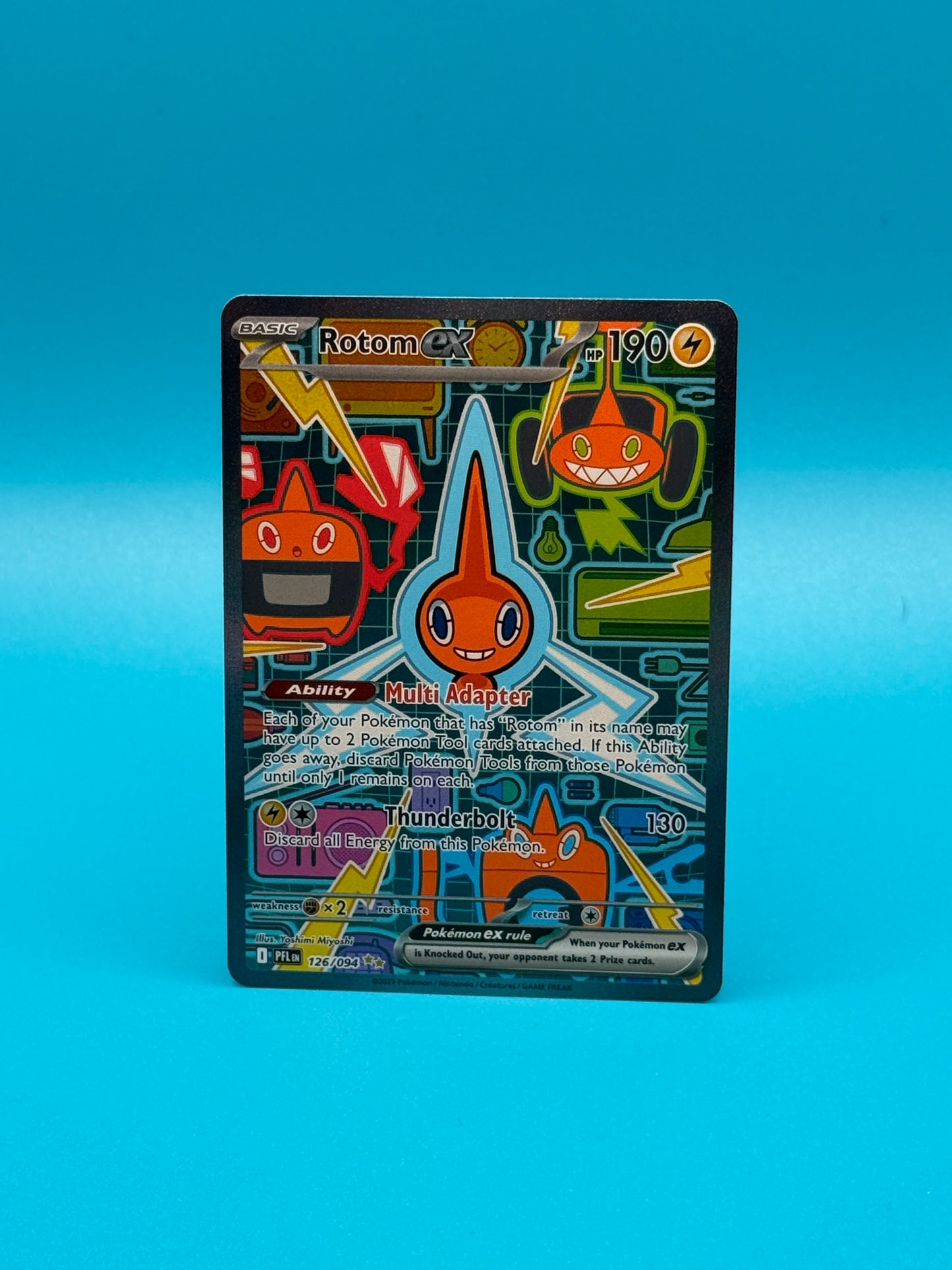 Pokémon TCG ME Phantasmal Flames: Rotom Ex 126/094 (Special Illustration Rare)