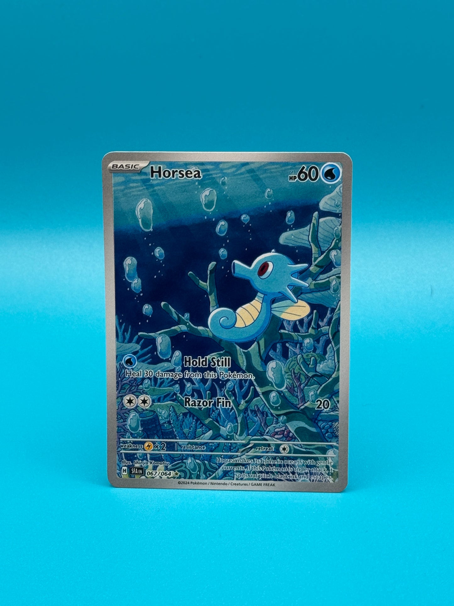 Pokémon TCG S&V Shrouded Fable: Horsea 067/064 (Illustration Rare)