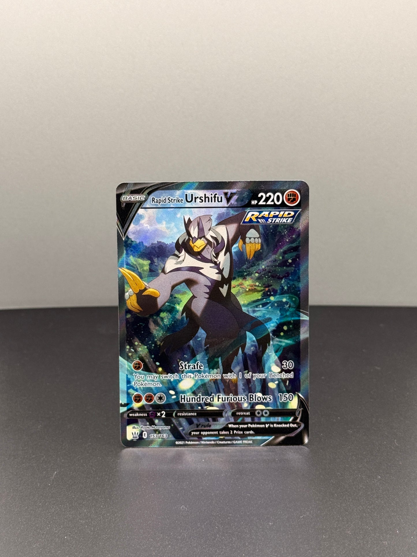 Pokémon TCG S&S Battle Styles: Rapid Strike Urshifu 153/163 (Alternate Full Art)