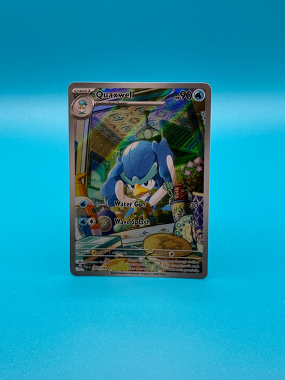 Pokémon TCG S&V Paldea Evolved: Quaxwell 207/193 (Illustration Rare)