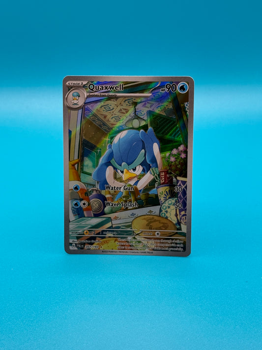 Pokémon TCG S&V Paldea Evolved: Quaxwell 207/193 (Illustration Rare)