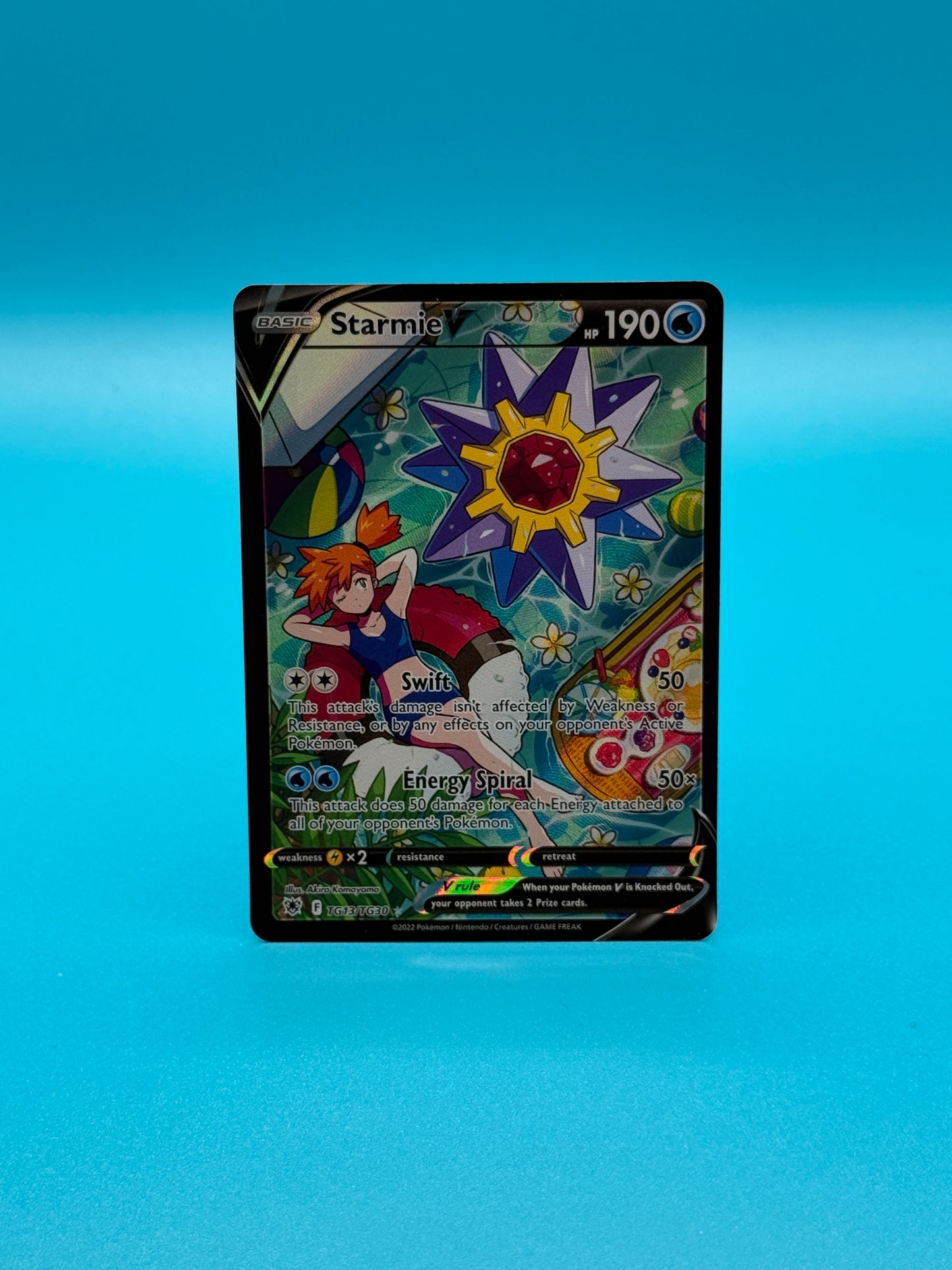 Pokémon TCG S&S Astral Radiance: Starmie V TG13/TG30 (Trainer Gallery)