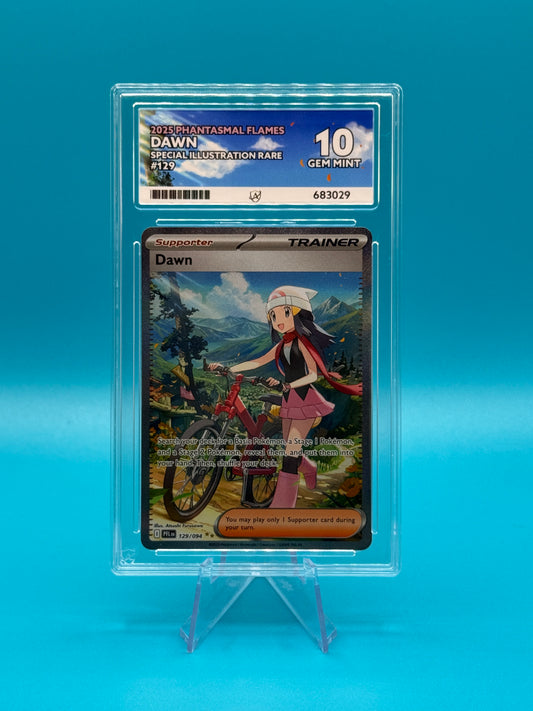 Pokémon TCG ME Phantasmal Flames: Dawn 129/094 ACE GEM MINT 10 (Special Illustration Rare)