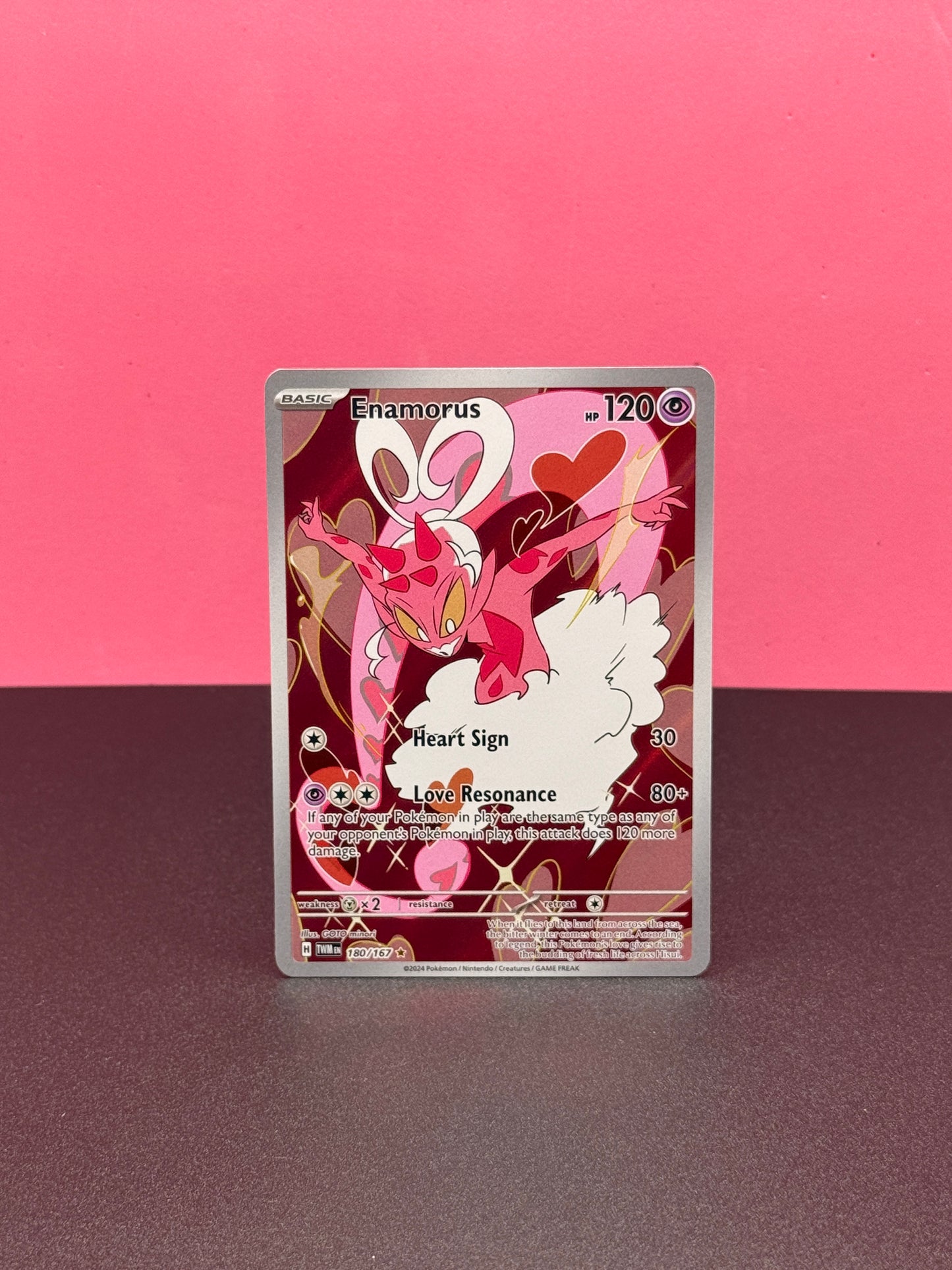 Pokémon TCG S&V Twilight Masquerade: Enamorus 180/167 (Illustration Rare)