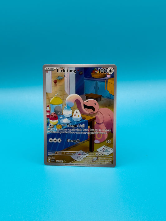 Pokémon TCG S&V Temporal Forces: Lickitung 180/162 (Illustration Rare)