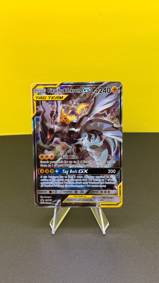 Pokémon TCG Sword & Shield: Pikachu & Zekrom GX Promo Sm168