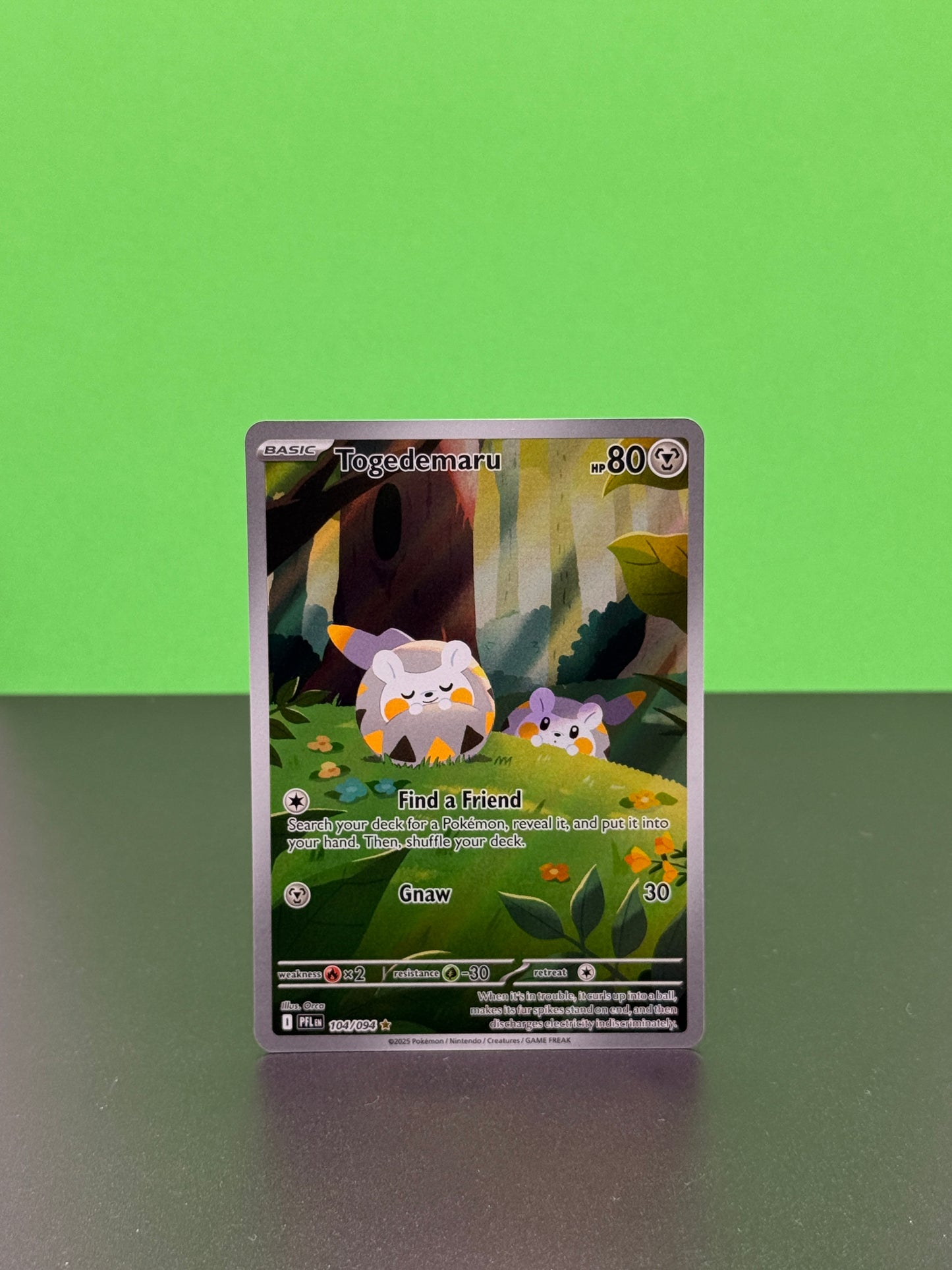 Pokémon TCG ME Phantasmal Flames: Togedemaru 104/094 (Illustration Rare)
